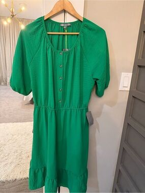 Good Luck Gem Emerald Green Dress NWT Size L